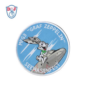 แผ่นรีดติดเสื้อโลโก้ทอแบบกำหนดเองแผ่นป้ายทอลายกลุ่ม - Product Image 6