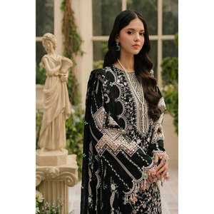 ชุดสูทผ้าลอนปักลายหรูหราสำหรับผู้หญิง Bin Ilyas รุ่น 25 103-B-TC-1248 - Product Image 3