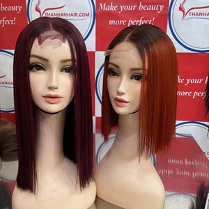 Producto más vendido Peluca Extensiones de cabello Peluca HD Cierre de encaje, cabello de color natural 100% Cabello crudo vietnamita sin enredos al por mayor - Product Image 6