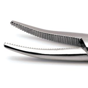 Medic Instrument pince incurvée anti-moustiques manuel en acier inoxydable réutilisable pince de chirurgie dentaire orale certifiée CE de haute qualité - Product Image 5