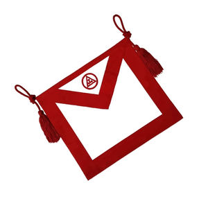 Nous avons fait sur mesure à la main broderie artisanat maçonnique tablier en cuir belle insignes vacances décoration cadeau - Product Image 5