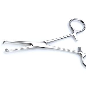 Pinzas de tejido Allis 16cm 4x5 dientes Fórceps de agarre de tejido intestinal quirúrgico de alta calidad - Product Image 5