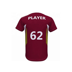 Camiseta de Béisbol 2026, Económica, con Costuras Superiores, Colores Sólidos, Transpirable, 100% Poliéster, Diseño Personalizado, Tela de 220g, Impresión Digital, para Hombre - Product Image 2
