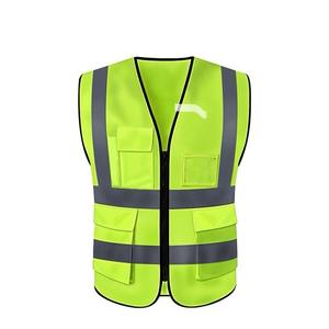 Uniforme de construcción, ropa reflectante de trabajo, chaleco de seguridad reflectante de alta visibilidad, chaqueta, chaleco de seguridad Industrial con logotipo - Product Image 4