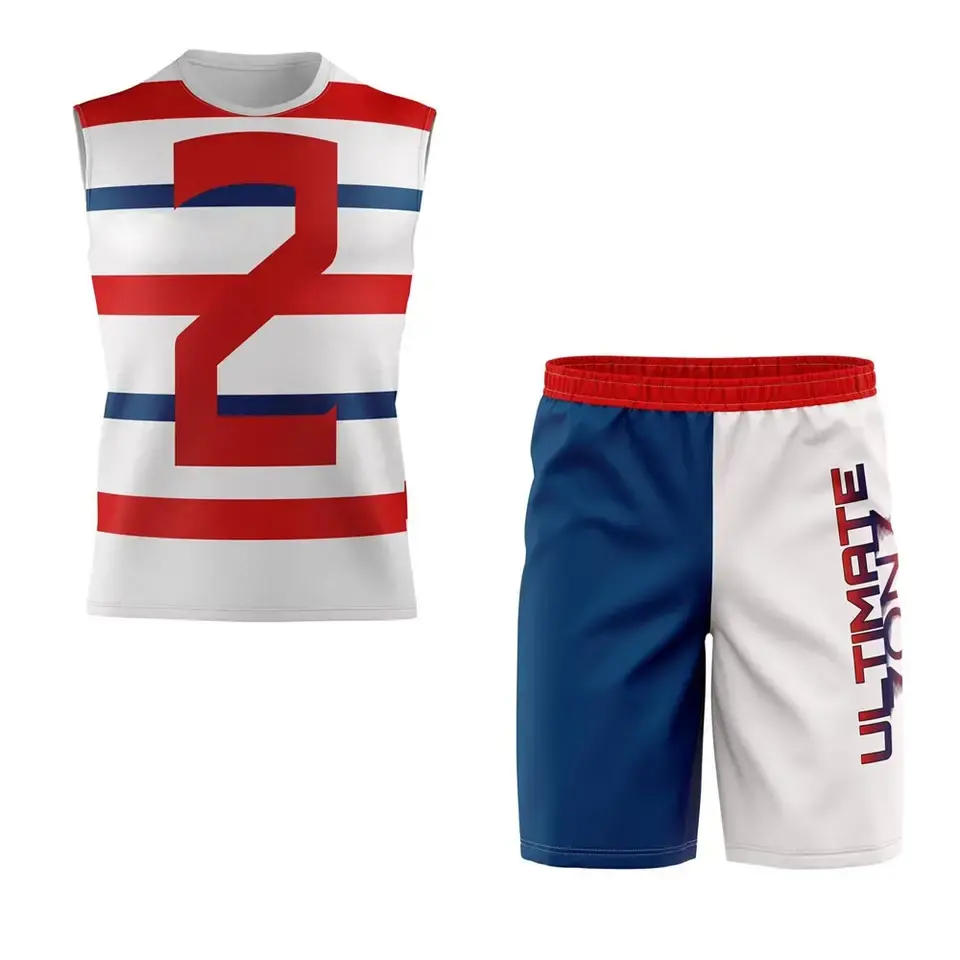 Topkwaliteit Custom 7 Op 7 7v7 Voetbaluniformen Voetbal Gesublimeerd Uniform Compressie 7 Op 7 7on7 Uniform