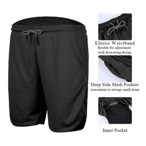 Short de course sportif de qualité supérieure couleur unie mi-taille Offre Spéciale - Product Image 4