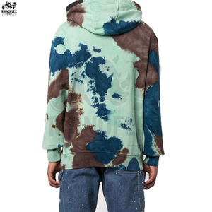 Men's Solid Winter <b>Tie</b> <b>Dye</b> <b>Hoodies</b> Fleece Fabric Custom Logo Basic Cotton Blended High Quality Label <b>Tie</b> <b>Dye</b> <b>Hoodies</b> - Product Image 3