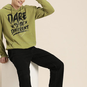 Sweat à capuche d'hiver personnalisé pour homme 2025, imprimé, uni, décontracté, écologique, respirant, en coton/polyester, en molleton - Product Image 6