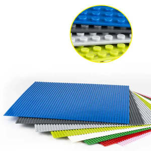 Placa Base Clásica para Lego 40x40, Juguete de Construcción Educativo Moderno, Bloques de Plástico ABS para DIY, Set de Más de 200 Piezas, Enfoque en Robots - Product Image 2
