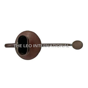 กระป๋องน้ำโลหะเหล็กสีน้ำตาลสไตล์เรโทรคุณภาพสูงราคาประหยัด อุปกรณ์รดน้ำสวนแบบพกพา - Product Image 5