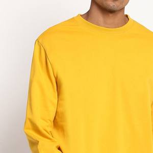 Meilleure fabrication hommes sweats haute qualité Anti-rides confortable respirant coton mélangé léger hommes sweat - Product Image 5