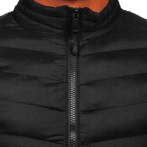 Chaqueta de invierno ultraligera OEM personalizada para hombre, tela de lona impermeable, abrigo calefactable a prueba de viento, ropa impermeable ligera - Product Image 6