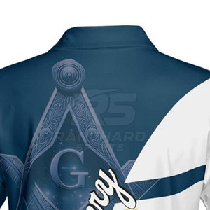 เสื้อโปโลแขนสั้นลายฟรีเมสัน ผ้าเนื้อดี งานฝีมือประณีต เสื้อโปโลเมสัน สไตล์สมาชิกโลจ - Product Image 5