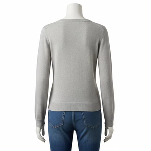 Tops de Punto Ligeros y Transpirables para Mujer, Tela Suave y Elástica, Ajuste Cómodo, Ropa Casual de Verano para Uso Diario, Camisa para Mujer - Product Image 4