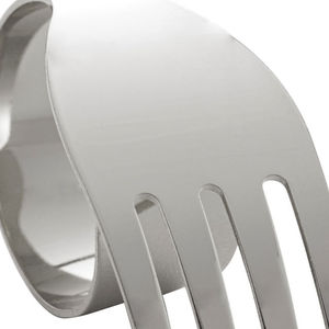Premium OEM Customized Metal Napkin <b>Rings</b> Newly Trendy <b>Spoon</b> Shaped <b>Silver</b> Napkin <b>Rings</b> Unique New Design for Premium Table - Product Image 6
