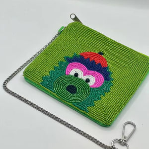 Correas de Bolso con Cuentas, Accesorio de Moda Hecho a Mano Multicolor, Correas de Monedero con Cuentas de Vidrio para Niñas - Product Image 1