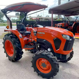 Tracteur à roues Kubota L4018 4WD Chargeuse-pelleteuse avant Moteur essentiel Source d'énergie agricole Pompe à roulement d'occasion - Product Image 1