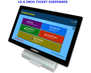 <strong>Wireless</strong> <strong>Queue</strong> Management <strong>System</strong> Ticket Dispenser Kiosk for Bank Hospital Airport Stores Restaurant Government Institutions - Product Image 6