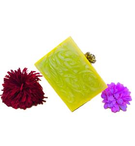 Designer Ladies Satin Lining Resin Clutch <b>Bag</b> Handcrafted Fashion Evening <b>Bags</b> <b>for</b> <b>Weddings</b> & Parties Cost-Effective - Product Image 4