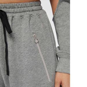 Pantalones de chándal de lana de pierna abierta eco-smart para mujer, lona suave y cómoda para invierno, estilo frontal plano - Product Image 4