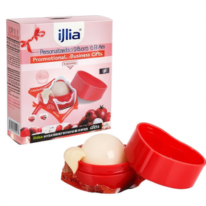 Balsamo Labbra Personalizzato a Forma di Cuore Ilja, Regali Promozionali Aziendali - Product Image 3