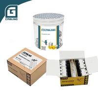 Gcabling 10gbps Rj45 acoplador Modular Conector Jack Keystone categoría 6a Din Rai Keystone Jack Multi colores CAT 6a acoplador