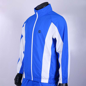 Streetwear en nylon personnalisé, survêtement coupe-vent unisexe, survêtement coupe-vent zippé léger à coquille souple Ensemble 2 pièces pour hommes - Product Image 3