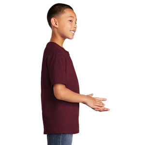 Camiseta de manga corta de algodón 100% de alta calidad para niños y niñas, nuevas camisetas con patrón de cuello redondo de verano, ropa para niños con diseño en blanco - Product Image 6