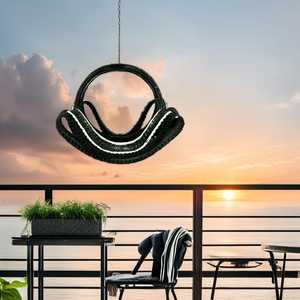 Plant Holder Crescent Decorative Hanging Planter <b>Flower</b> Pot for Home <b>Wall</b> Decor Outdoor Balcony <b>Garden</b> Patio with Style - Product Image 3
