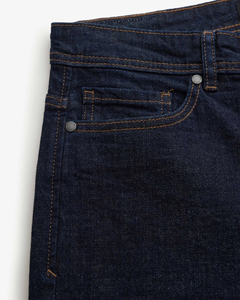 Pantalones Vaqueros Azul Oscuro para Hombre, Mezclilla de Calidad, Corte Regular, Casuales, Suaves y Cómodos - Product Image 4