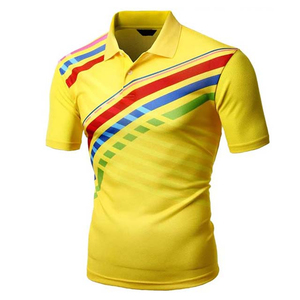 Chemises pour hommes sur mesure OEM, en toile de polyester de haute qualité, grande taille, manches courtes, pour l'été, respirantes, anti-plis, séchage rapide - Product Image 5