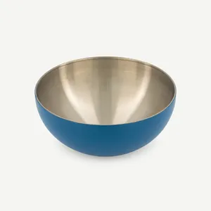 Tazón de madera para servir de madera Mando de alta calidad con elegante tazón de madera con acabado natural en diseño moderno al por mayor - Product Image 5