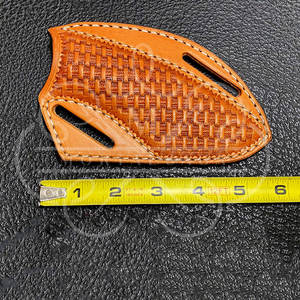 Cuchillos de hoja fija/plegable de cuero granulado de alta calidad hechos a medida, los más vendidos, precio de fábrica, seguridad de alta presión, duraderos - Product Image 5