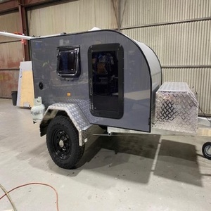 Teardrop Camper Trailer Australia <b>Mini</b> Camper Compact Lightweight Travel Caravan for Sale With Speakers For Sale - Product Image 6