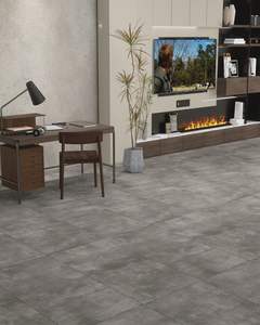 Azulejos de Acabado Mate de Concreto Premium para Hogares Modernos, Espacios Comerciales, Áreas de Alto Tráfico, Oficinas, Salas de Estar - Antideslizantes y Seguros - Product Image 1