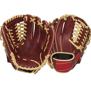 Gants de baseball professionnels avec sangle réglable pour un ajustement sécurisé, parfaits pour les joueurs de terrain, les joueurs de champ ouvert et les receveurs - Product Image 1