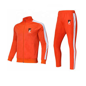 Conjunto Deportivo de Felpa 100% Poliéster para Hombre, Transpirable, de Secado Rápido, Pantalón con Cremallera Completa, Color Personalizado para Otoño - Product Image 2