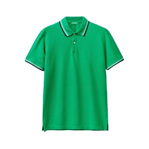 Usine directe meilleur matériau évacuant l'humidité T-shirts polo pour hommes chemises polo d'été à manches courtes vierges personnalisées - Product Image 1