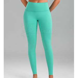 High Comfort Eco-Friendly Casual Breathable Knitted Slim Fit <b>Women</b> <b>Leggings</b> with Quick Dry Fabric for Gym Sessions - Product Image 3