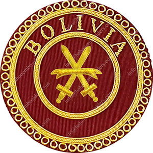 REGALIA MASÓNICA ORDEN DE ATHELSTAN PORTADOR DE ESPADA-FREEMASON INSIGNIA DE DELANTAL HECHO A MANO - Product Image 5