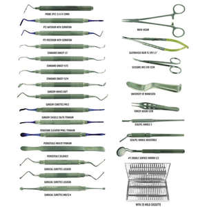 Kit de Cirugía Oral Periodontal Básico Dental MEDZORA SURGICAL con Certificación CE, Color Personalizable, Instrumentos Quirúrgicos de Acero Inoxidable - Product Image 4