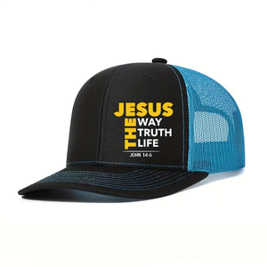 Casquette de camionneur réglable à la mode décontractée pour l'extérieur et l'intérieur avec motif brodé Style d'image de plage de nombreuses occasions - Product Image 1