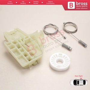 Kit de réparation de lève-vitre électrique arrière droit BWR5077 pour Octavia MK2 A5 1Z3 1Z5 2004-2013 4/5 portes 1Z0839656 - Product Image 4