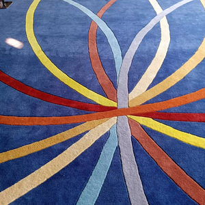 Alfombra de Lana Hecha a Mano, Alfombra de Lana y Seda Suave y Gruesa para Sala de Estar, Habitaciones Infantiles, Oficina, Habitaciones de Hotel - Product Image 2