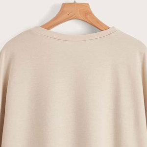 Sudadera Ligera para Hombre, Lisa, con Tejido Transpirable de Poliéster/Algodón para Otoño, Cuello Redondo, Ecológica - Product Image 4