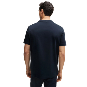 T-shirts à motif uni élégant Design tendance Tissu tricoté à col rond personnalisable à bas prix Nouvelle mode - Product Image 2