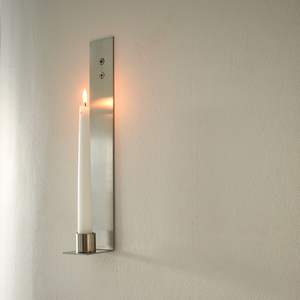 Portavelas de Pared de Metal de Gran Tamaño que Crea una Iluminación Ambiental Dramática y Destaca la Pared - Product Image 5