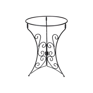 Haute qualité verre regardant Globe support en métal extérieur décor de vacances festif pour jardin pelouse cour noir affichage grand support pour balle - Product Image 5