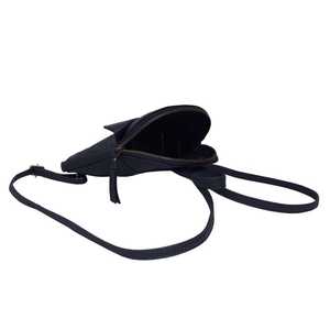 Luxury Quality Handmade Navy <b>Mini</b> Pebble Grain Leather <b>Backpack</b> Vintage Style Top Indian Supplier Manufacturer Saman Exports - Product Image 5