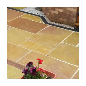 Nouvelle collection de grès jaune Lalitpur élégant très vendu pour les carreaux de sol extérieurs Taille personnalisée - Product Image 6